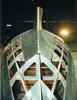 Radford 415 steel cruising yacht 