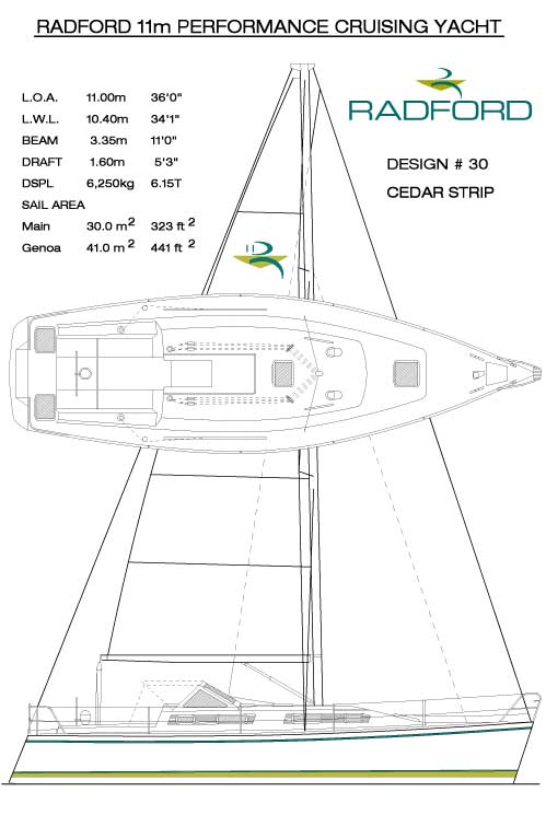 R11m dsn030 sail plan